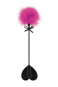 Sweet Caress - Frustino con Pon Pon - Rosa