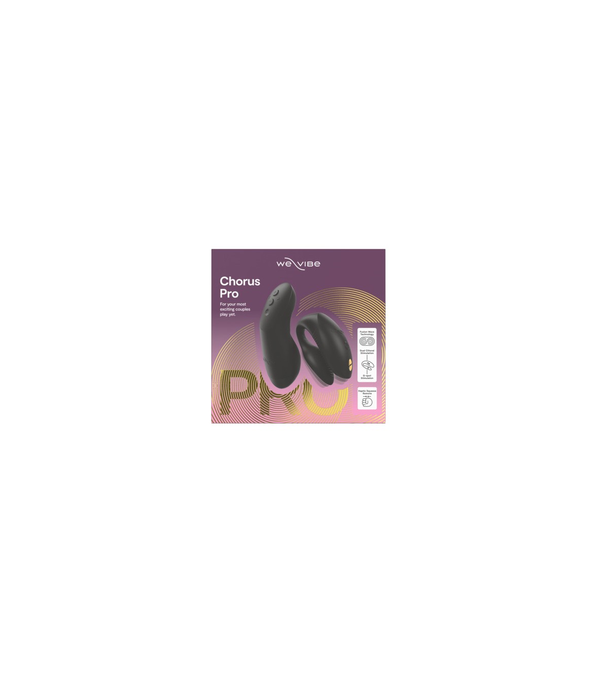 WE-VIBE CHORUS PRO SATIN BLACK